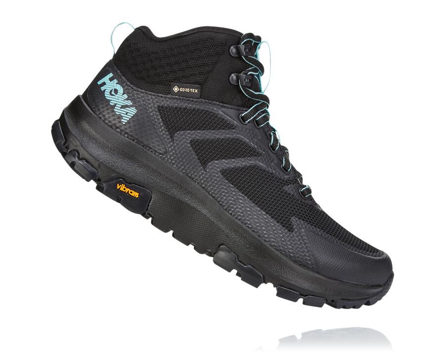 Chaussure Randonnée Hoka One One Toa Gore-Tex Femme - Noir - PVZ-618302